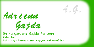 adrienn gajda business card